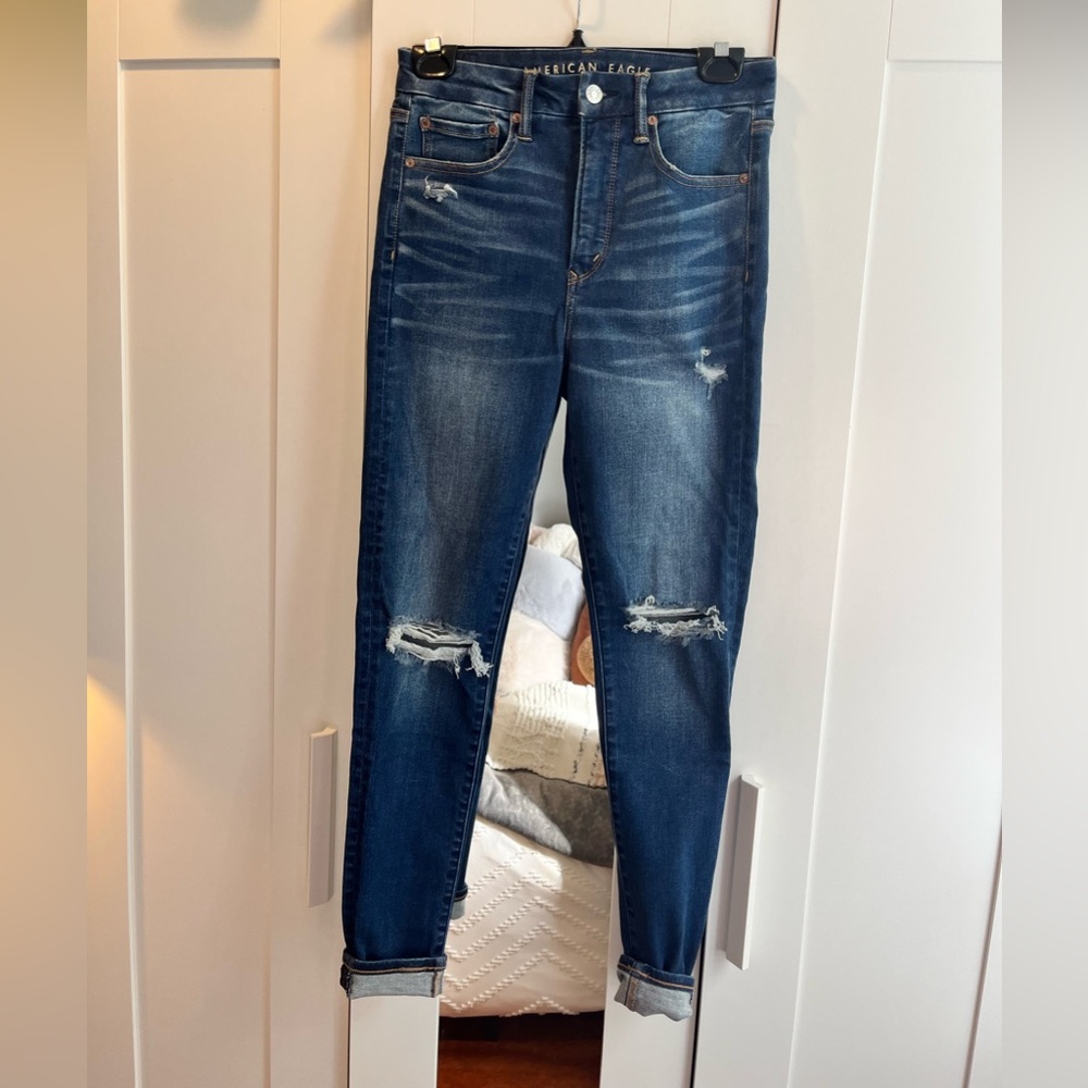 AE super hi rise luxe jegging